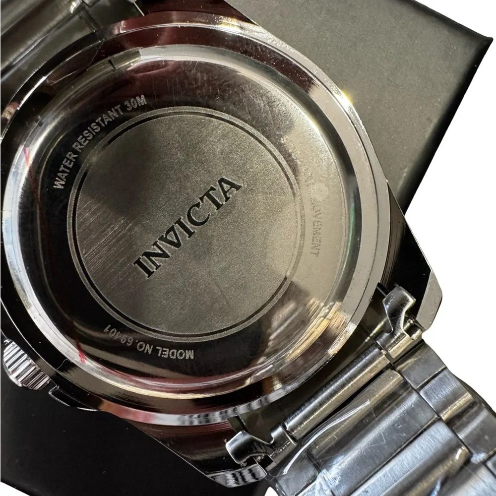 Invicta Pro Diver Mens Watch 42mm Steel Black Copper Dial Classic Quartz BNIB!!!